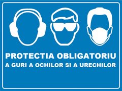 Placuta protectia obligatoriu a guri a ochilor si a urechilor
