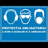 Placuta protectia obligatoriu a guri a ochilor si a urechilor